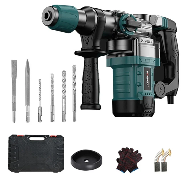 PERCEUSE À PERCUSSION électrique rotative 220V, perforateur à béton 1200W EUR 347,86 PicClick FR