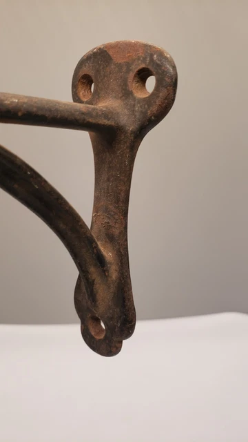 Antique Large Cast Iron Coat Hook. B222 3