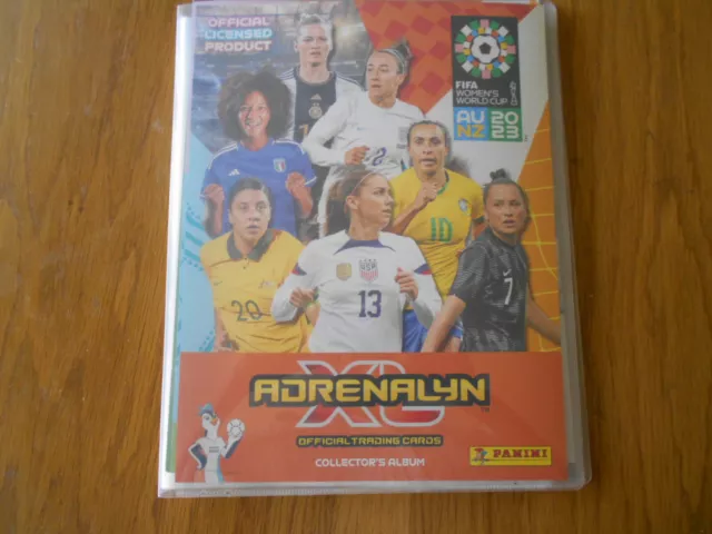 Panini Adrenalyn Xl⚽Fifa World Cop 2023 Donna Album Vuoto + Programma + Gameboard