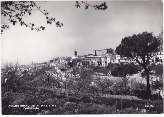 Ariano Irpino - Avellino - Panorama - Viagg. 1961 -84054-