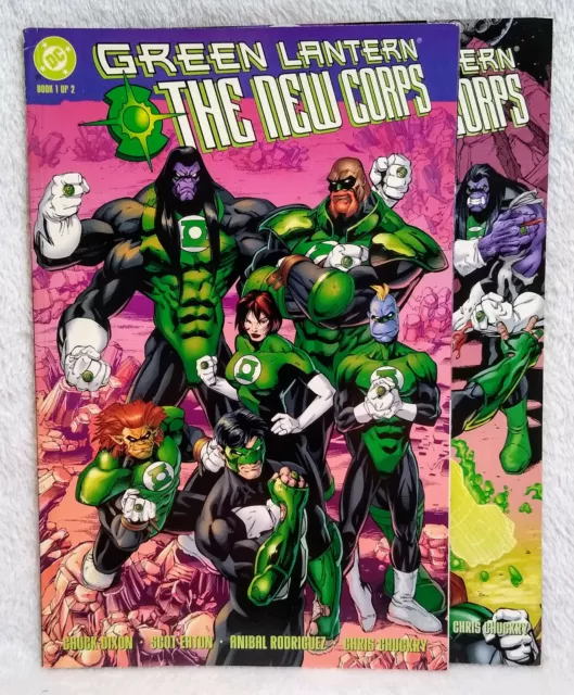 Green Lantern: The New Corps GN Vol. 1 & 2 Bundle
