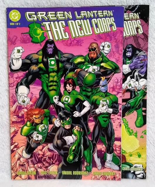 Green Lantern: The New Corps GN Vol. 1 & 2 Bundle