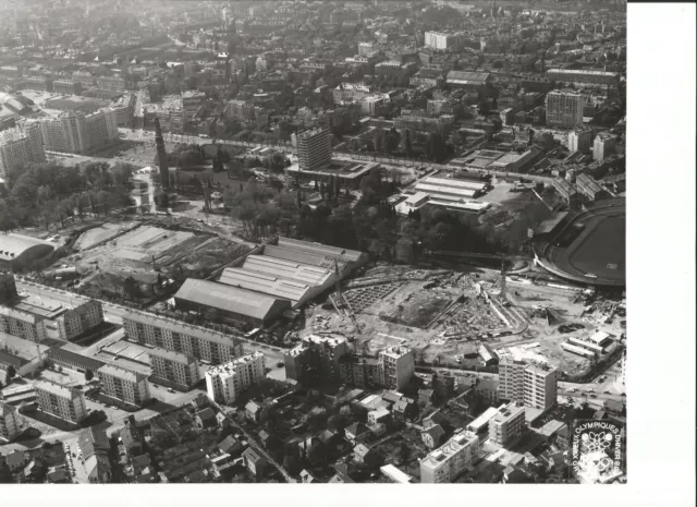 Très Rare - Photo de Presse - Grenoble 1968 - Format 21 cm x 27 cm