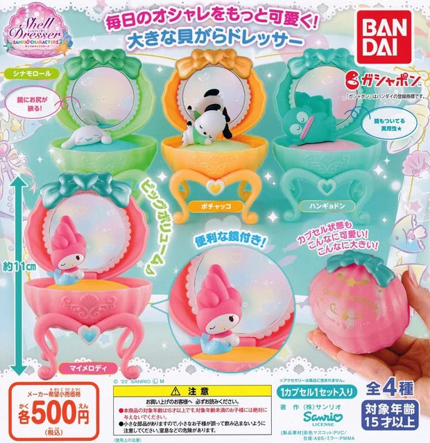 SHELL DRESSER SANRIO Characters 2 All 4 Types Set Full Comp Gacha Toy £ ...