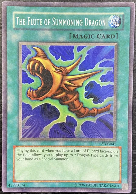 VTG RARE YU-GI-OH Sorcerer Of Doomed Dark 2001 Upper Deck #SDY-038