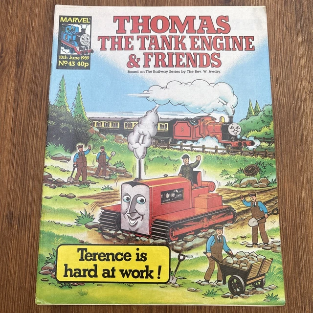 THOMAS THE TANK Engine And Friends Issue No.43 1989 Marvel £1.13 ...