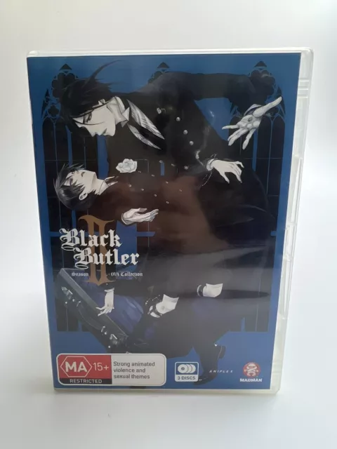 DVD Anime Kuroshitsuji Black Butler Complete Collection S. 1-3 + Movie + 9  OVAs