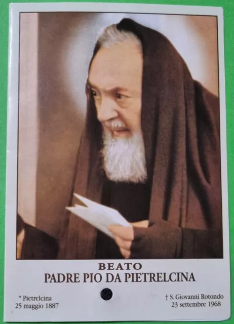 San Padre Pio - Reliquia - Relic - Reliquie - Relique - (A4 -18)