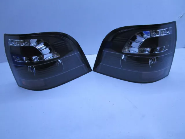 BLACK LED Tail Lights For UTE HOLDEN COMMODORE VE VF UTE SS SV6 OMEGA EVOKE SSV