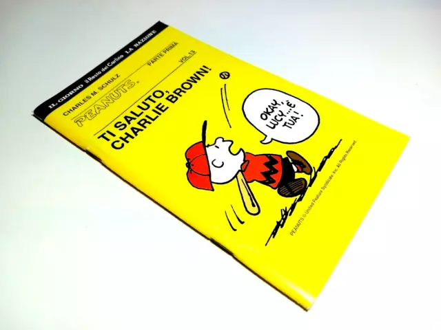 Ti Saluto Charlie Brown Vol. 13 – Parte Prima - Charles Schulz PEANUTS