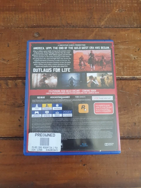 Playstation 4 Giochi Red Dead Redemption 2 Di Seconda Mano - Foto 6