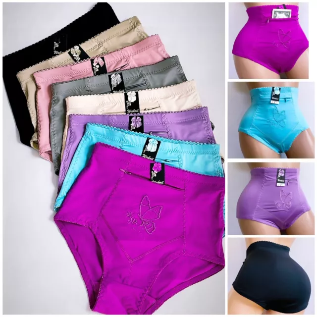 ZIPPER POCKET LADIES Girdle Panties High-Waist Briefs Tummy Shaper  M,L,XL,2XL $9.44 - PicClick