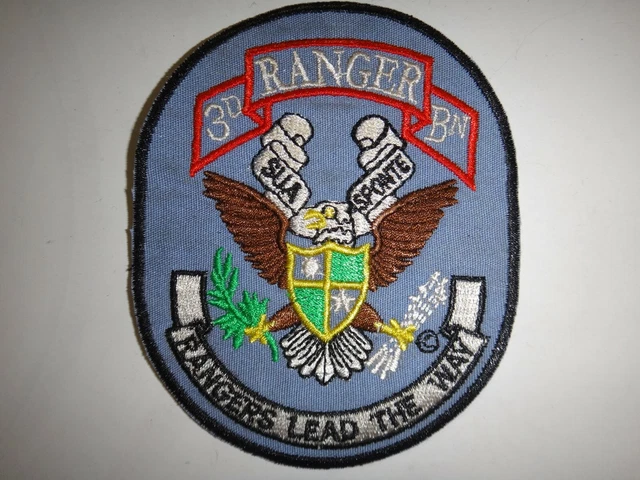US ARMY 3RD RANGER Battalion RANGERS LEAD THE WAY Patch £8.16 - PicClick UK