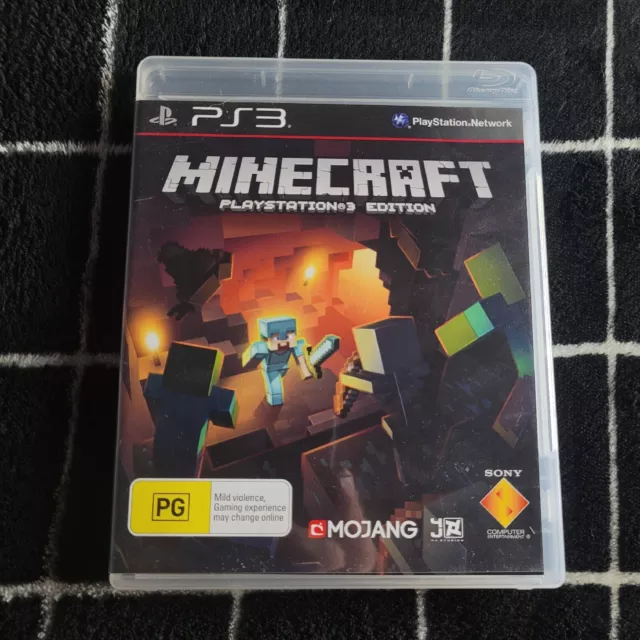 Minecraft PlayStation 3 Edition Sony PlayStation 3 PS3 Complete PAL