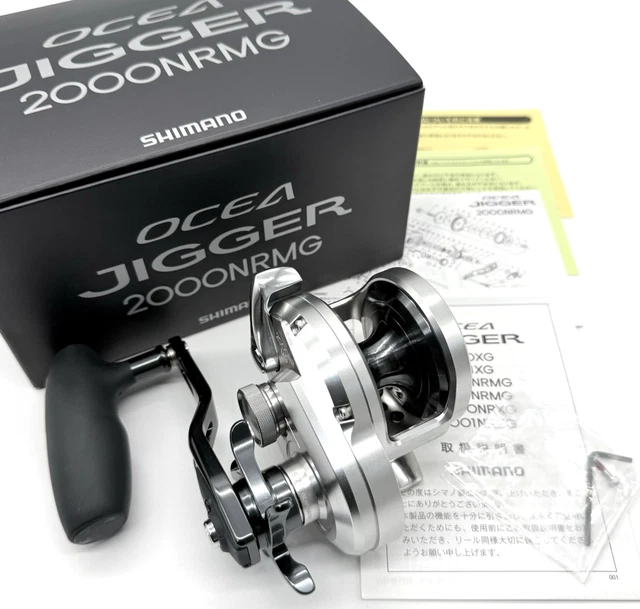 SHIMANO 21 OCEA JIGGER 2000NRMG Right Bait Casting Reel w