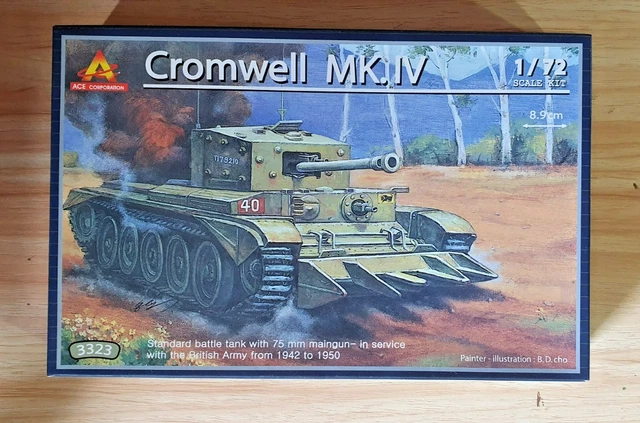 ACE CORPORATION 3323 ( REVELL MOULD ) CROMWELL MK.IV TANK 1/72 Model ...