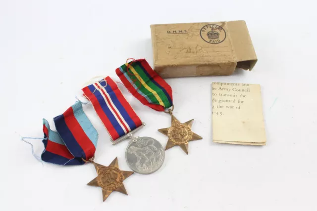 WW2 Boxed Medal Group inc. Pacific Star