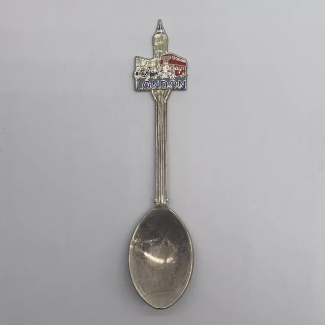 Vintage London Collectible Souvenir Spoon Silver Tone