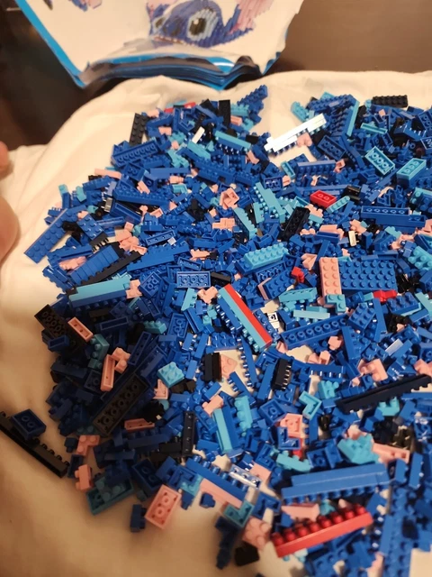 STITCH BUILD BUILDING Blocks from Disney lilo and Stitch...INCOMPLETE ...
