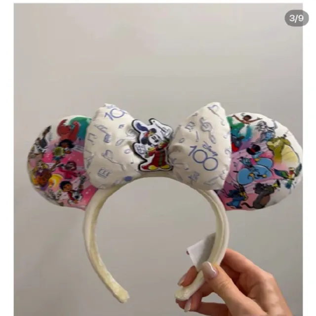 Disney Parks 100 Years Special Moments Music Band Leader Mickey Ears Headband