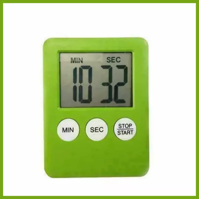 Magnetic Kitchen LCD Digital Timer Countdown Count Down 99 Minute Electronic Egg