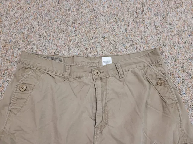 Lucky Brand Shorts Men 36 Beige Cargo Utility Surplus Army Military Outdoors 2