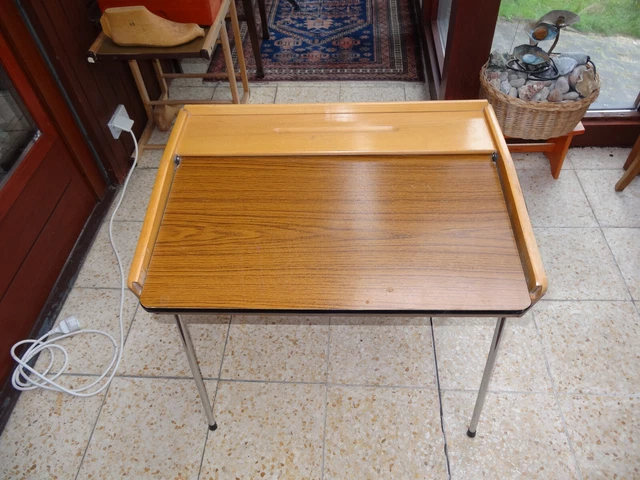 Bambini - Scrivania Faggio - Metallo Cromato - Originale anni '60