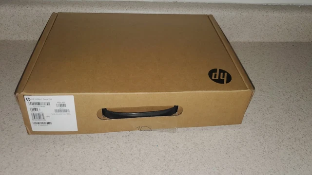 Station D'accueil USB-C HP Dock G5 Reconditionnée - Modèle 5TW10UT#ABA, Pour Ordinateurs Portables HP Et Autres