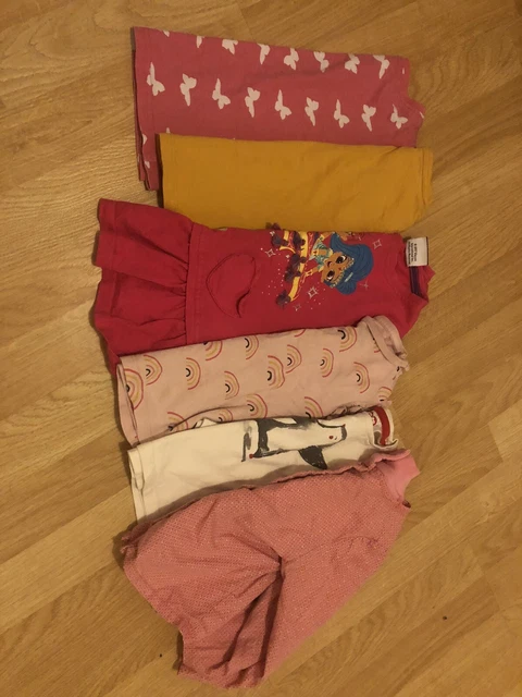 18-24 months girls tops bundle