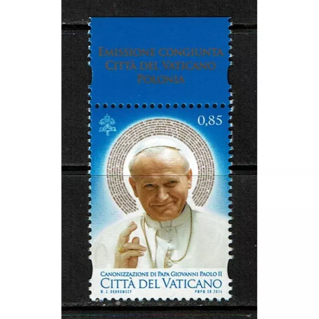 VA1174 - 2014 Vaticano Canonizzazione papa Giovanni Paolo II MNH/**