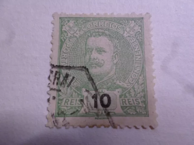 Portugal 1895, Briefmarke Klassisch 126, Entwertet, VF Verwendet
