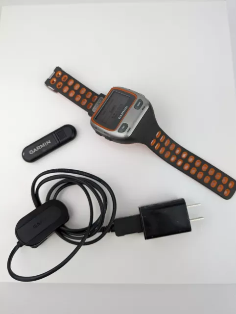 Garmin Forerunner 310XT GPS - Fitness Wrist Watch with Charger + USB - Works