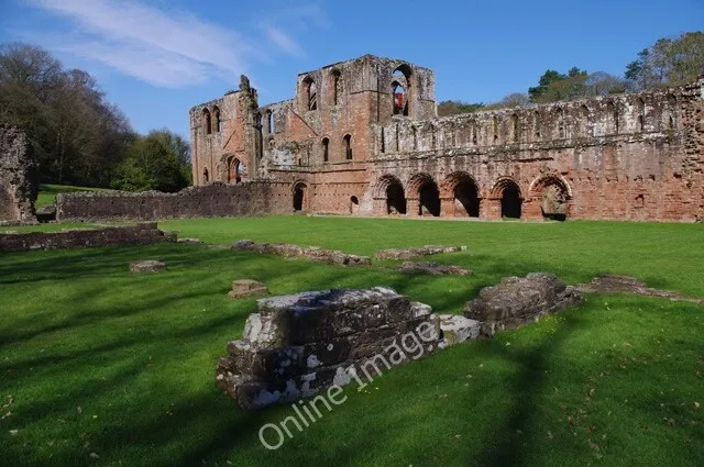 Photo 6x4 Furness Abbey Barrow-In-Furness Looking across the cloister to  c2010