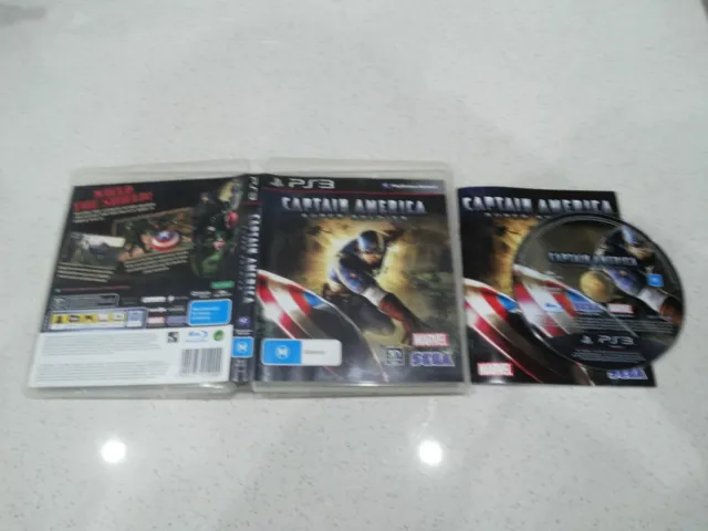 Captain America Super Soldier PS3 Game Used Like New AUS