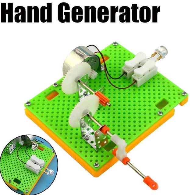 KITS SCIENCE EXPERIMENT Toy STEM Physics Learning Dynamo Generator ...