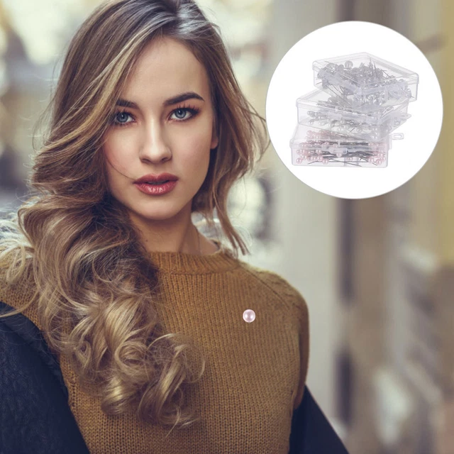150 Pcs Gerade Steppung Wäscheklammer Strickkleidung Diamant