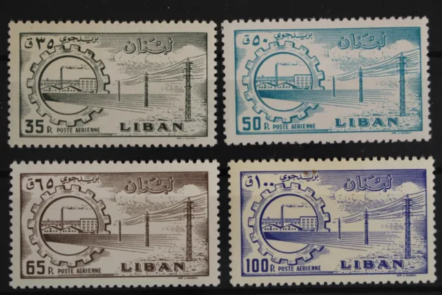 Libanon, MiNr. 633-636, postfrisch / MNH - 630368