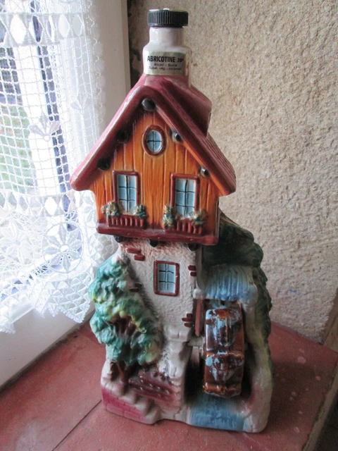 Ancienne Bouteille à Liqueur Garnier - Le moulin.                               