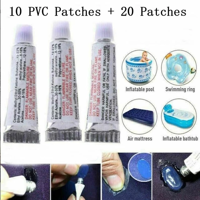 Nuovissimo set riparazione patch colla forte colla riparazione guasti 10 pz 5*1,5 cm