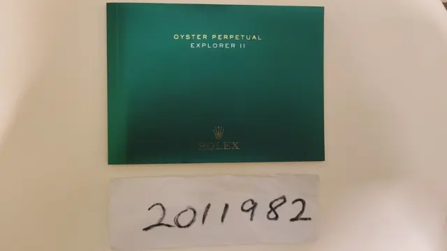 Rolex Watch Manual Instruction Booklet English Ver. 2022 for Explorer 2 226570