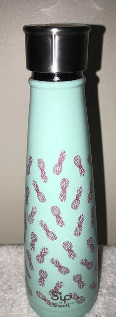 Water Bottle Sip by Swell Vacuum Insulated  Double Wall 15 oz, Pineapple Bliss