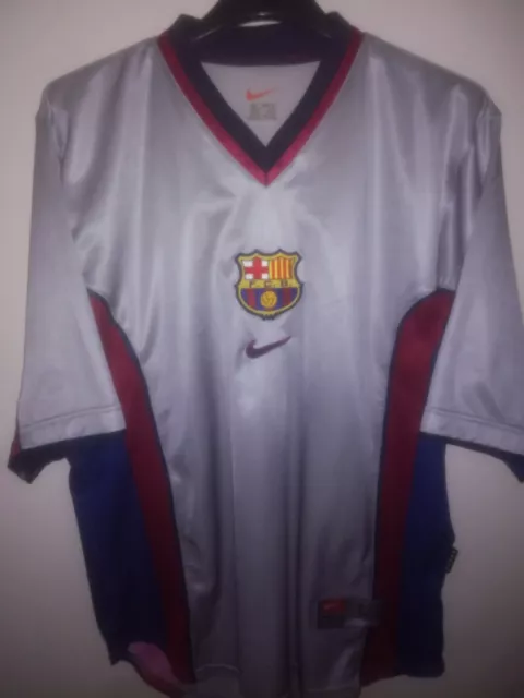 FC BARCELONA 1998-2001 camiseta shirt trikot maillot maglia