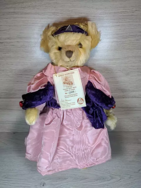 Hermann Teddy Bear Queen Guinevere - Limited Edition - No 249 - Mohair Bear