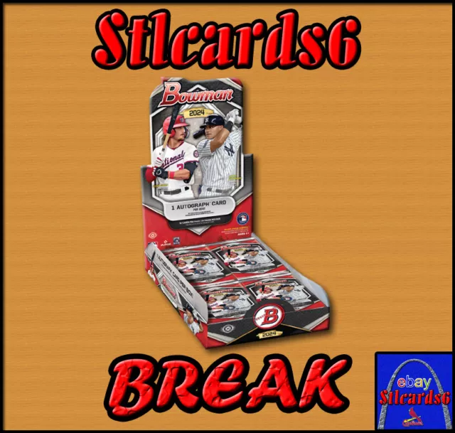 🔥PICK YOUR TEAM🔥 [5] [1x] 2024 BOWMAN HOBBY BOX 🔥BREAK🔥 3.49 PicClick
