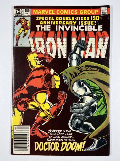 Invincible Iron Man #150 (1981) Battle vs Dr. Doom Romita Jr Marvel Comics
