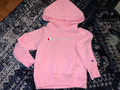 Champion Girls Pink Pull Over Hoodie Size 4