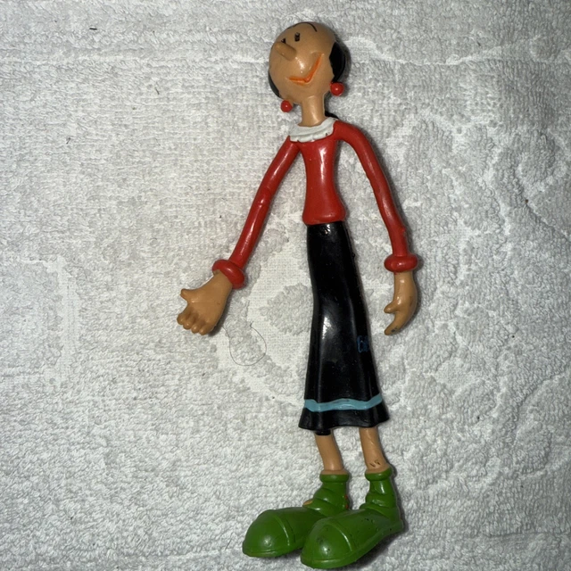 Duo Vintage Figurines Popeye Et Olive – Boîte Bronco KFS – BD