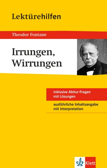 Klett Lektürehilfen Theodor Fontane, Irrungen, Wirrungen: Für Oberstufe und ...