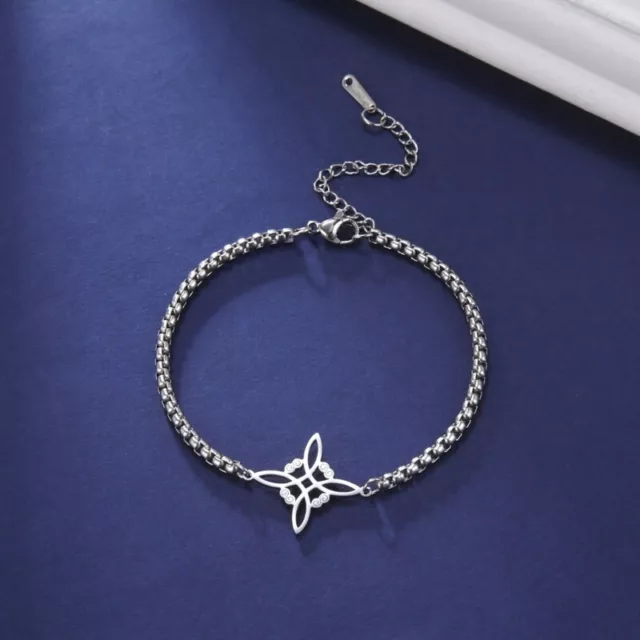 Witches Knot Bracelet Women Bangle Female Bangle Stainless Steel Material