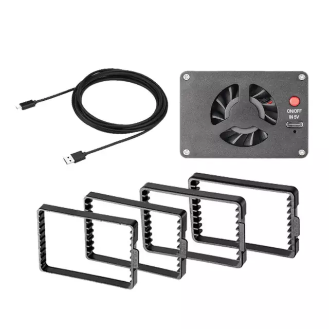 Cooling Fan Commercial Photography Black Rapid Cooling Replacement Camera